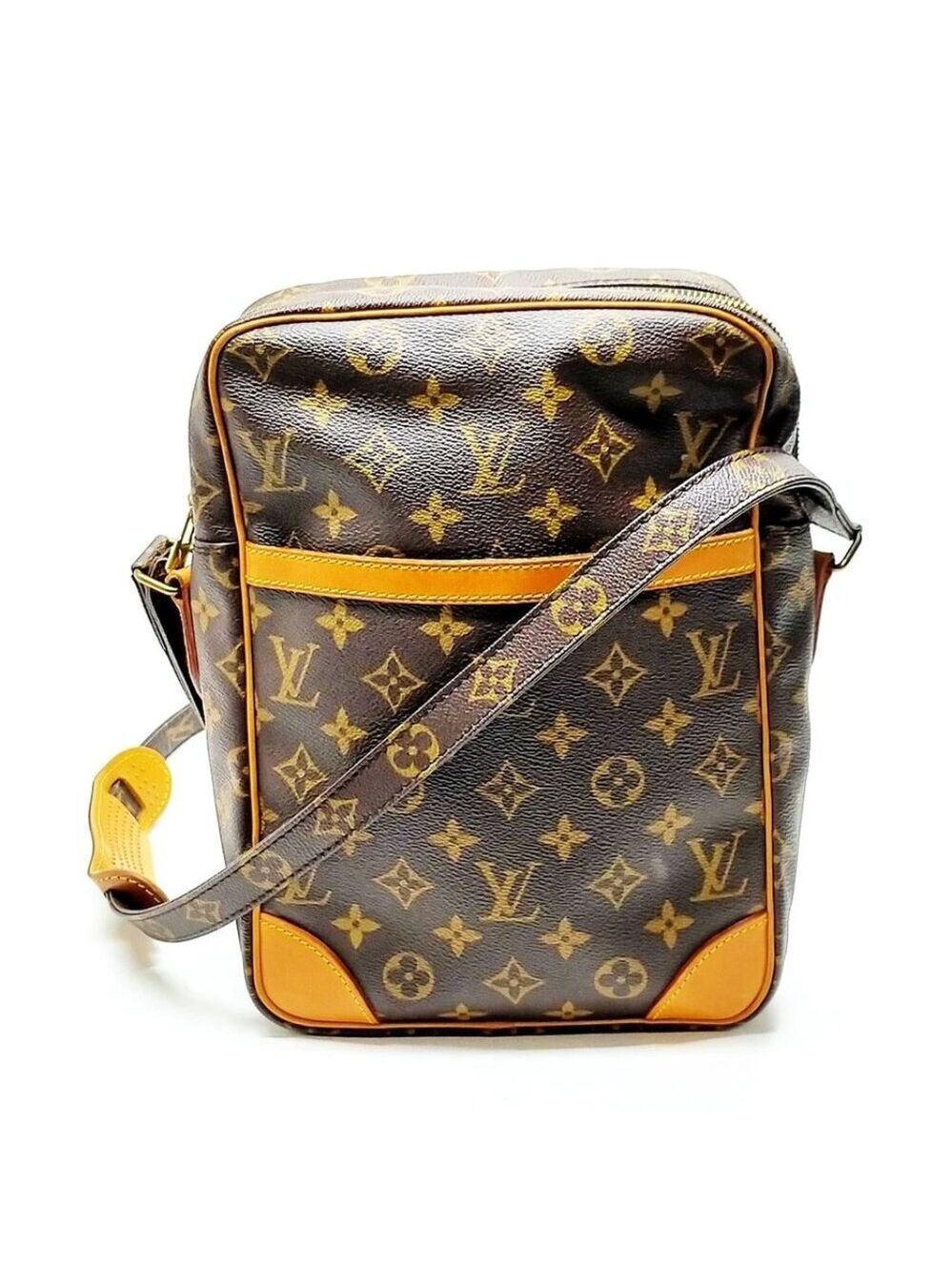 Louis Vuitton LV Shoulder Bag M45264 DanubeMM Brown Monogram 390-053125